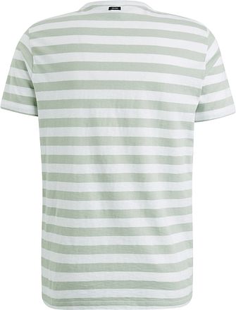 Vanguard T-Shirt Strepen Groen VTSS2404534-9038 kopen