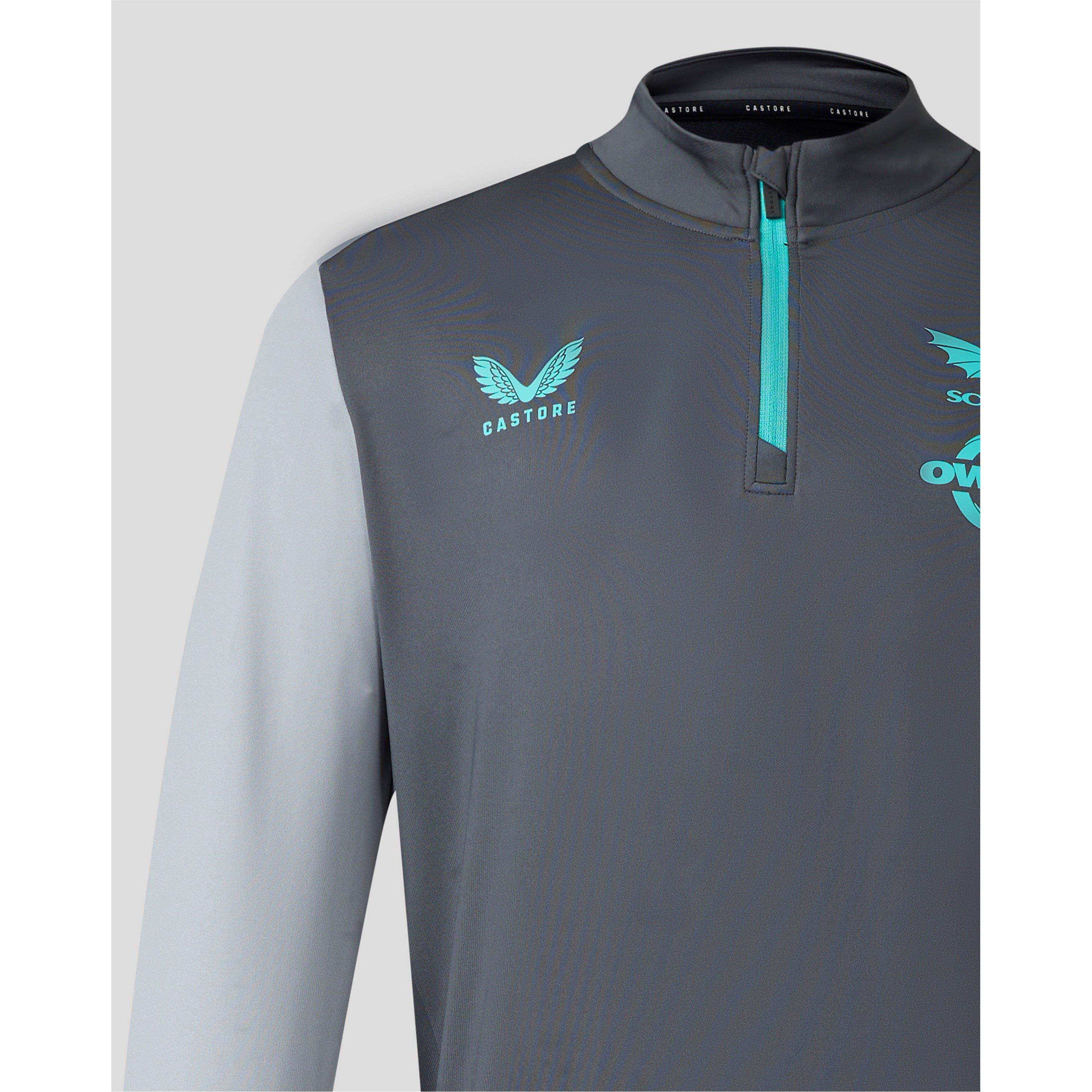 Castore Scarlets Quarter Zip Midlayer Top 2023 2024 Adults
