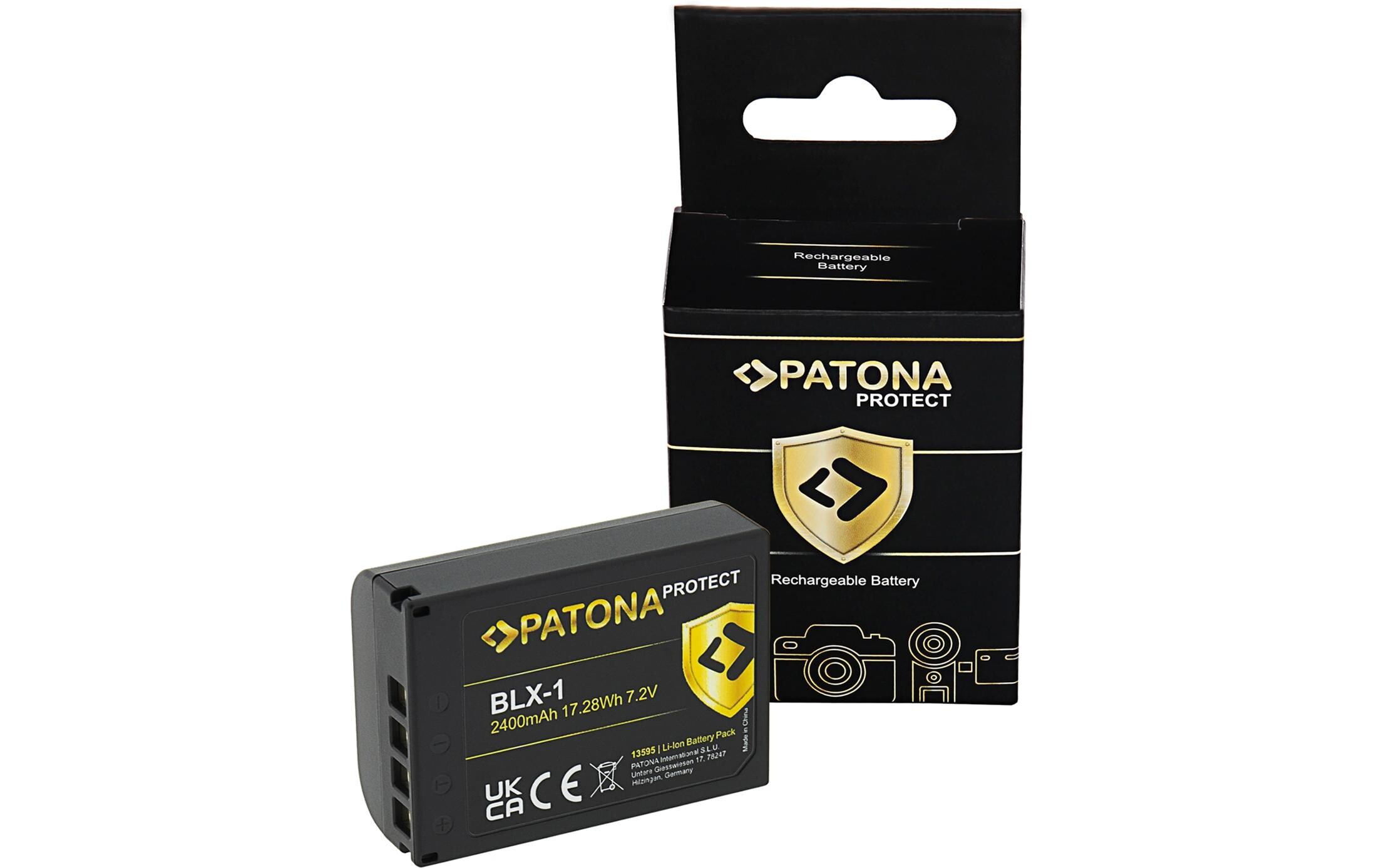 PROTECT Battery für Olympus BLX-1 OM-1PROTECT Batteriesatz für Olympus