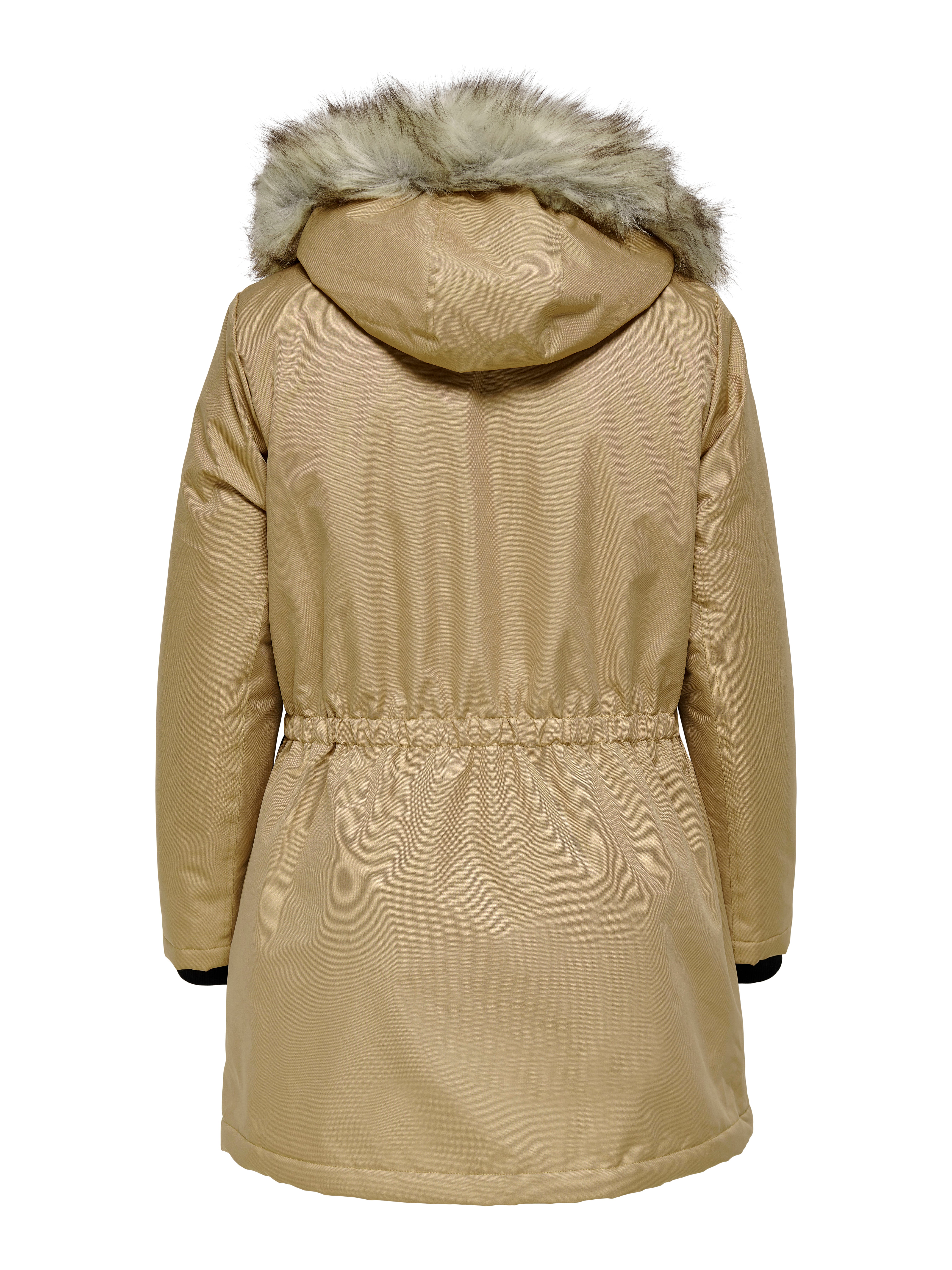 CARIRENA Langer Parka Tigers Eye
