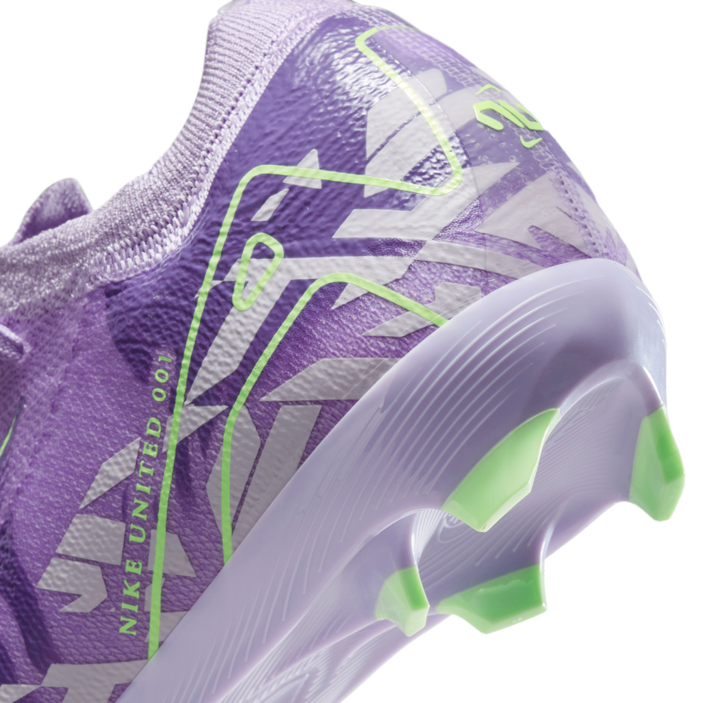 Nike Zoom Mercurial Vapor 16 Pro Gras Voetbalschoenen (FG) Kids Lichtpaars Lichtgeel