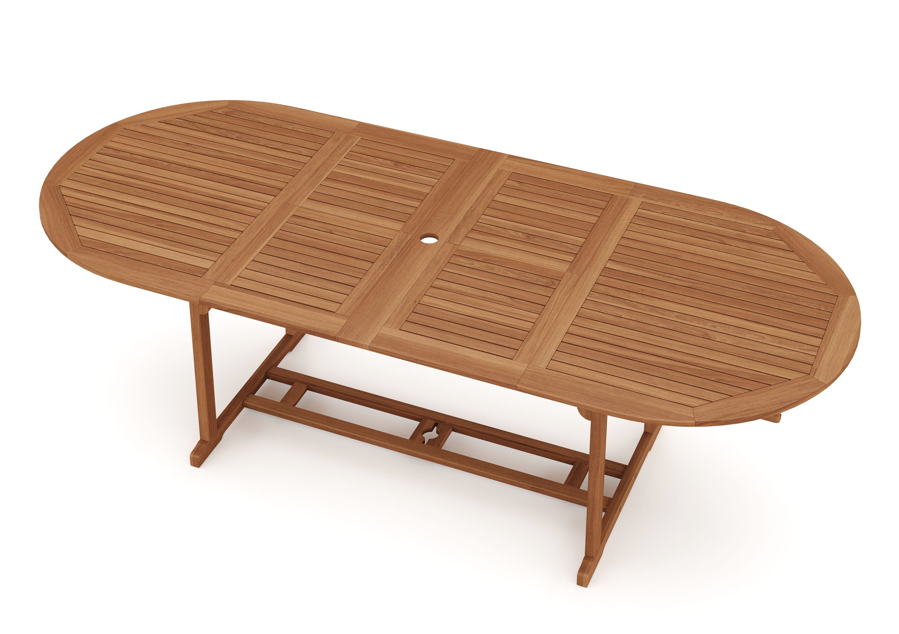 Gartentisch Holz ausziehbar CAMBRILS 160/240 x 100 cm
