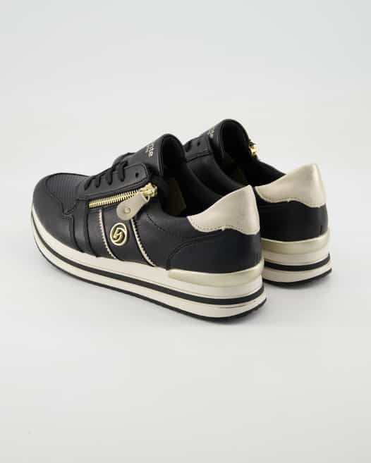 Remonte D1327-03 Sneaker in Schwarz
