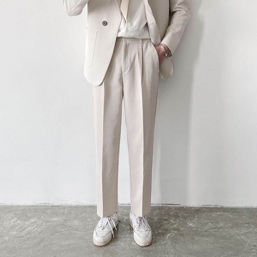 GRAYCIOUS - Cropped rechte broek