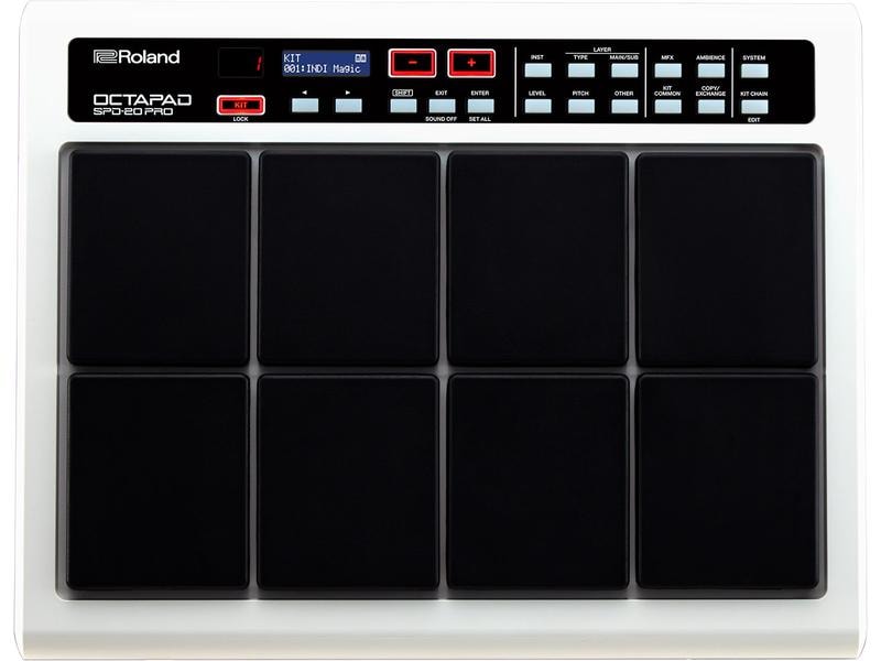 Roland Sampling Pad Octapad SPD-20 PRO Weiss Legendäres Percussion Pad für moderne Performer