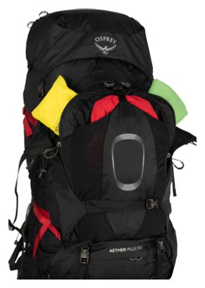 Sac de Randonnée Homme Osprey Aether Plus 100L Noir
