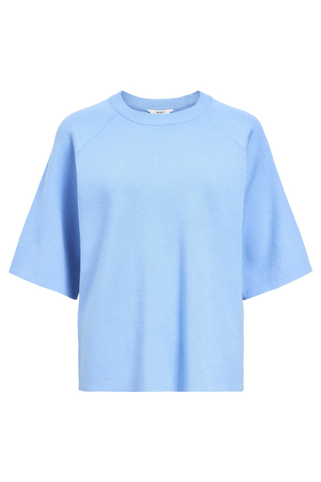 Object blauwe dames trui
