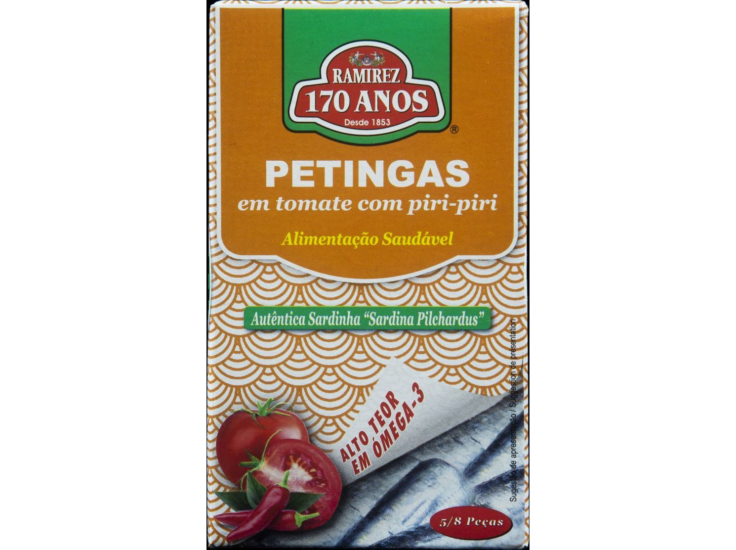 PETINGA RAMIREZ EM TOMATE PICANTE 90G