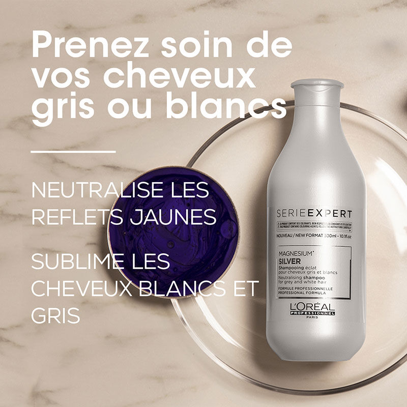 Shampooing déjaunissant Silver 100ml