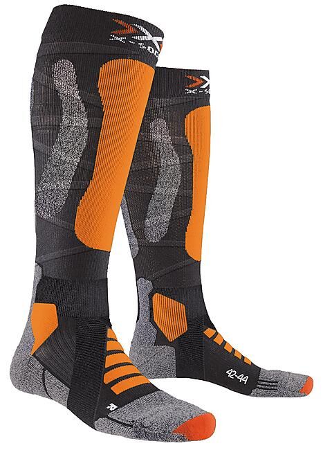 X-SOCKS - CHAUSSETTES DE SKI SKI TOURING SILVER 4-0