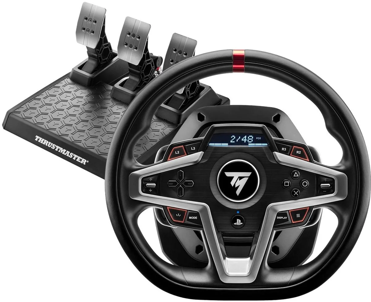 Ensemble Volant-Pedalier Thrustmaster T248 pour PC, PS4 et PS5 Volants gaming