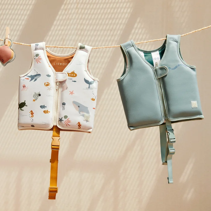 LIEWOOD - Dove Schwimmweste, 15 - 19 kg, peach / sea shell