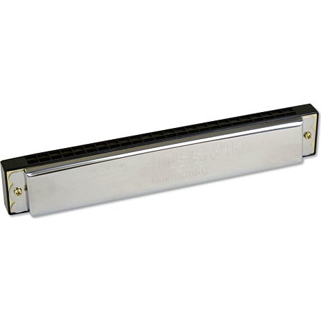 Mundharmonika med 24 toner