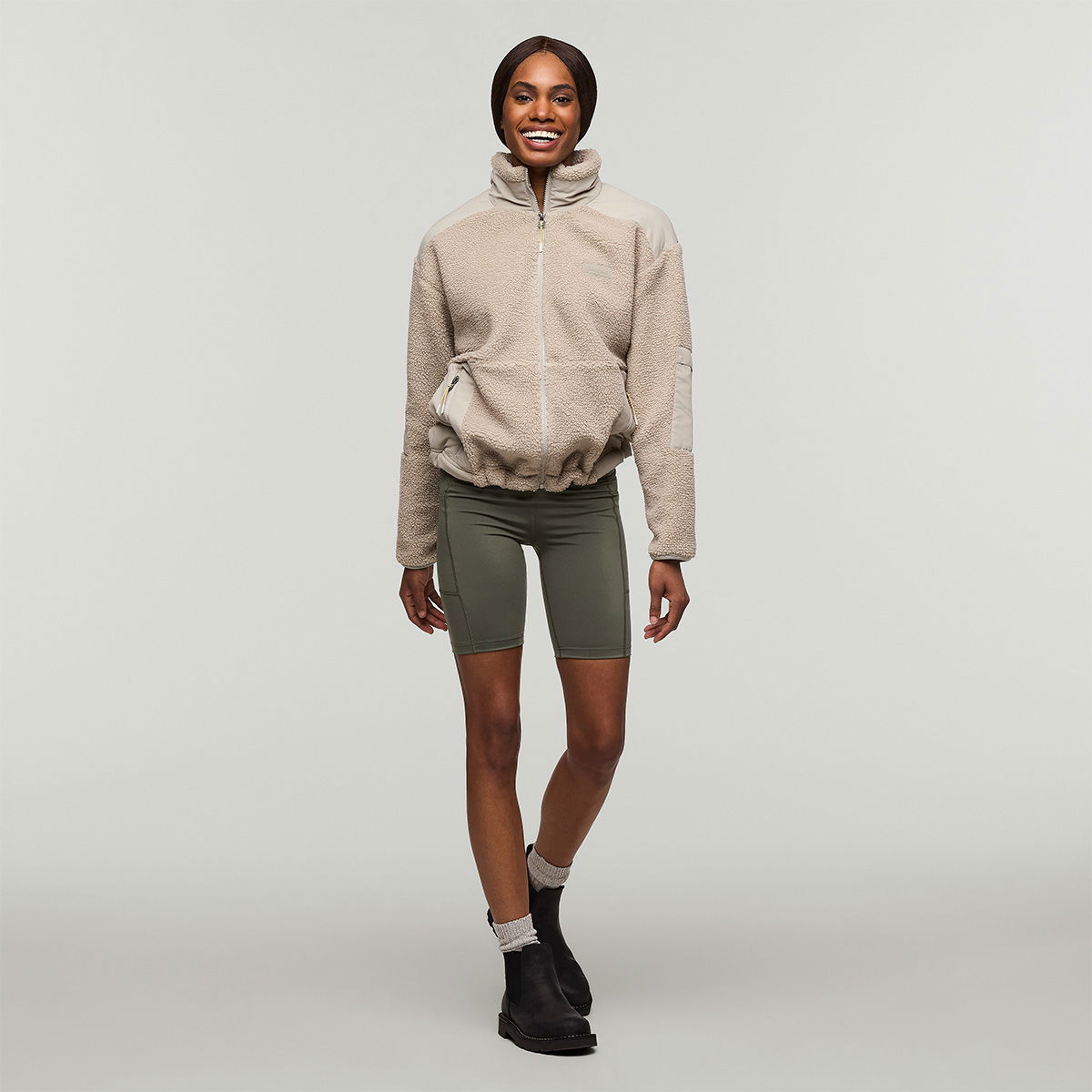 Cotopaxi Bacano Fleece, dame (Pebble)
