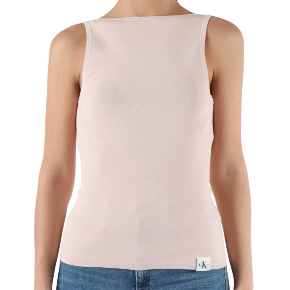 Calvin Klein Jeans Débardeur Rose Femme Calvin Klein Jeans Archive