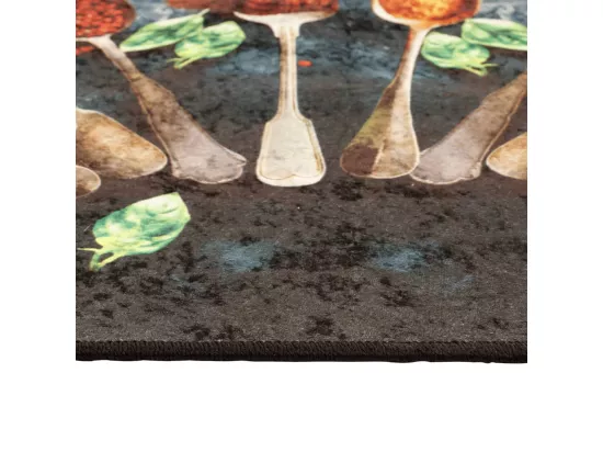 Tapis de cuisine multicolore 60x180 cm lavable antidérapant