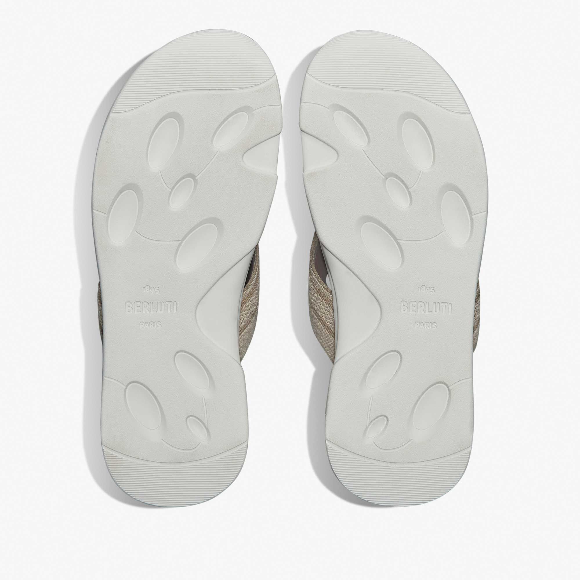 Sandal Shadow En Maille Et Cuir