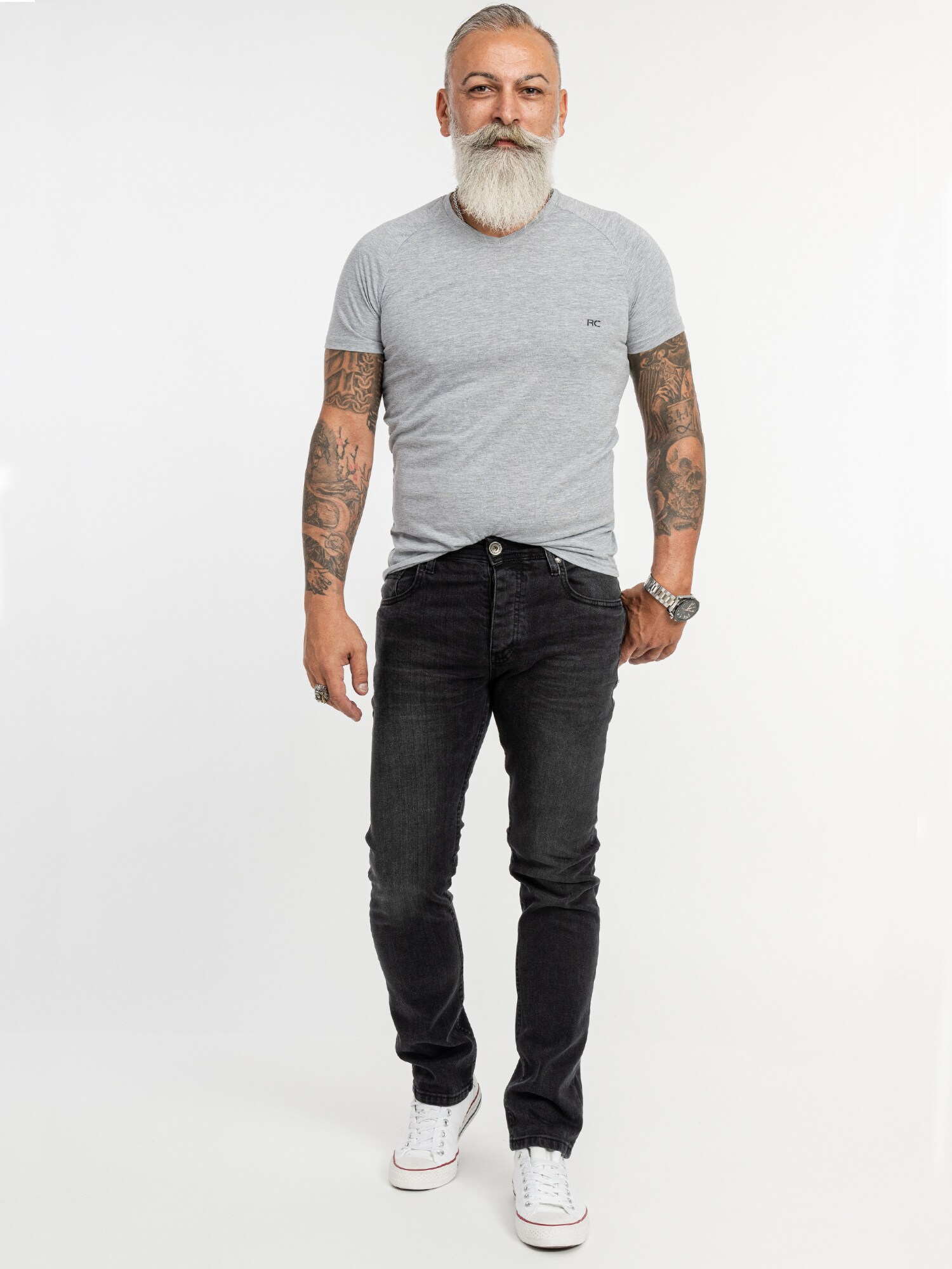 Rock Creek Jeans Straight-Cut Regular Fit