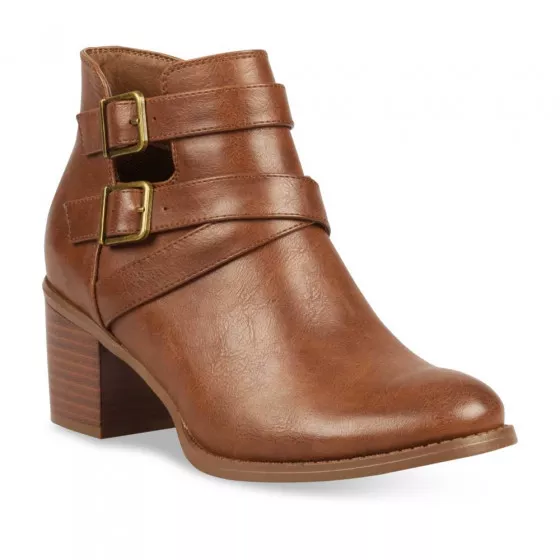 Bottines COGNAC ANGELA THOMPSON