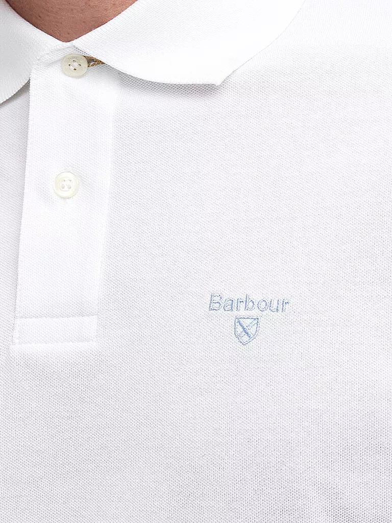 BARBOUR Poloshirt weiss