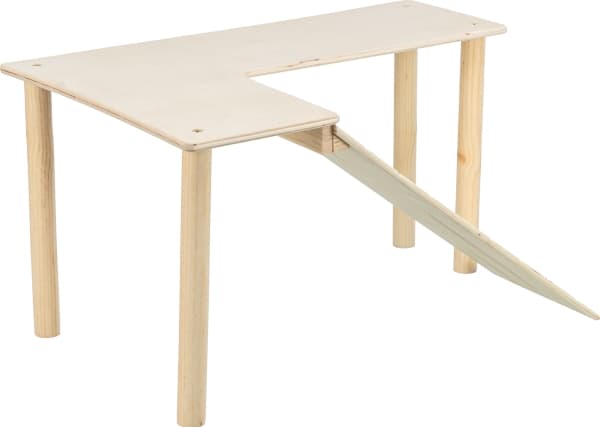 Trixie Platform with ramp, mice/hamsters, wood, 47 × 25 × 30 cm