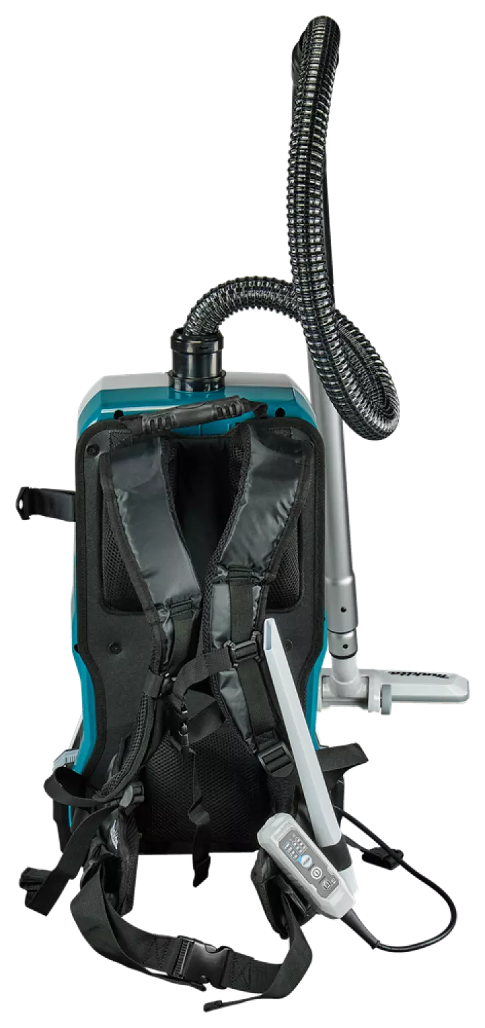 Makita VC011GL2NL1 XGT 40V Max Li-Ion Accu Rugstofzuiger Set (2x 8.0Ah) - 200 mbar
