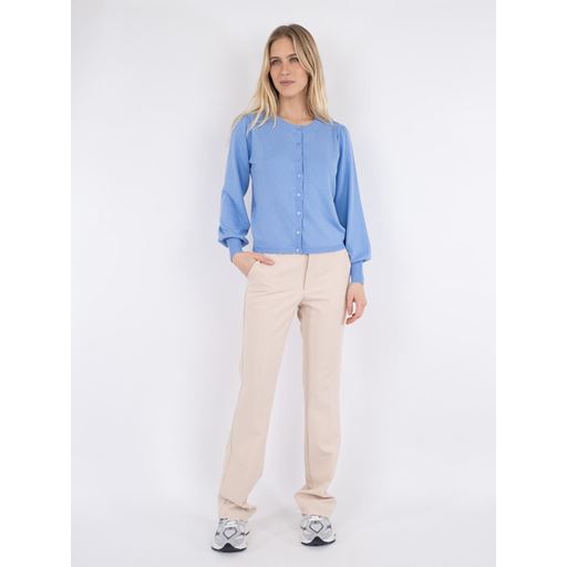 Neo Noir Rose Solid Cardigan, Sky Blue, 42