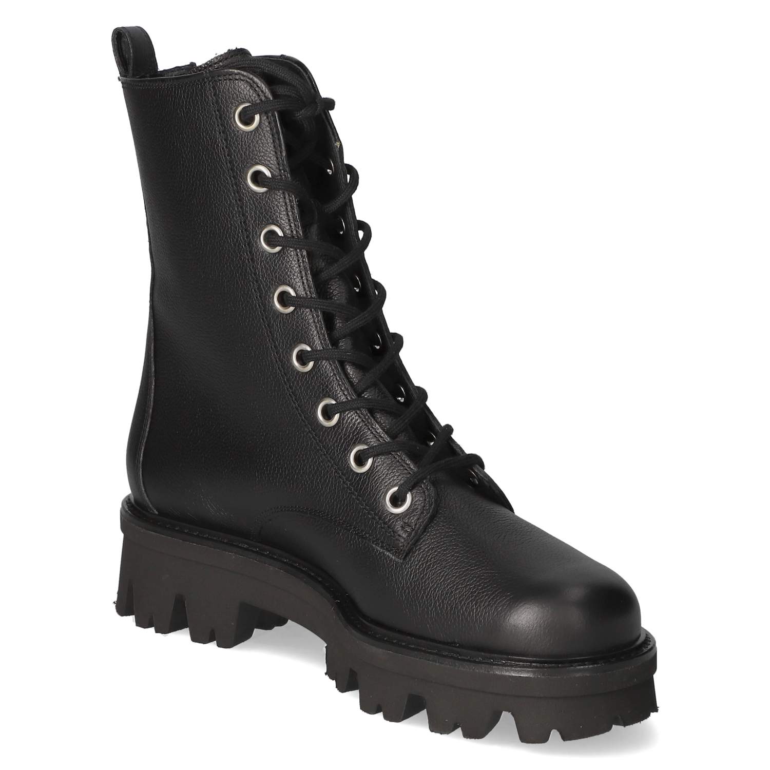 Paul Green Schnürstiefeletten - schwarz