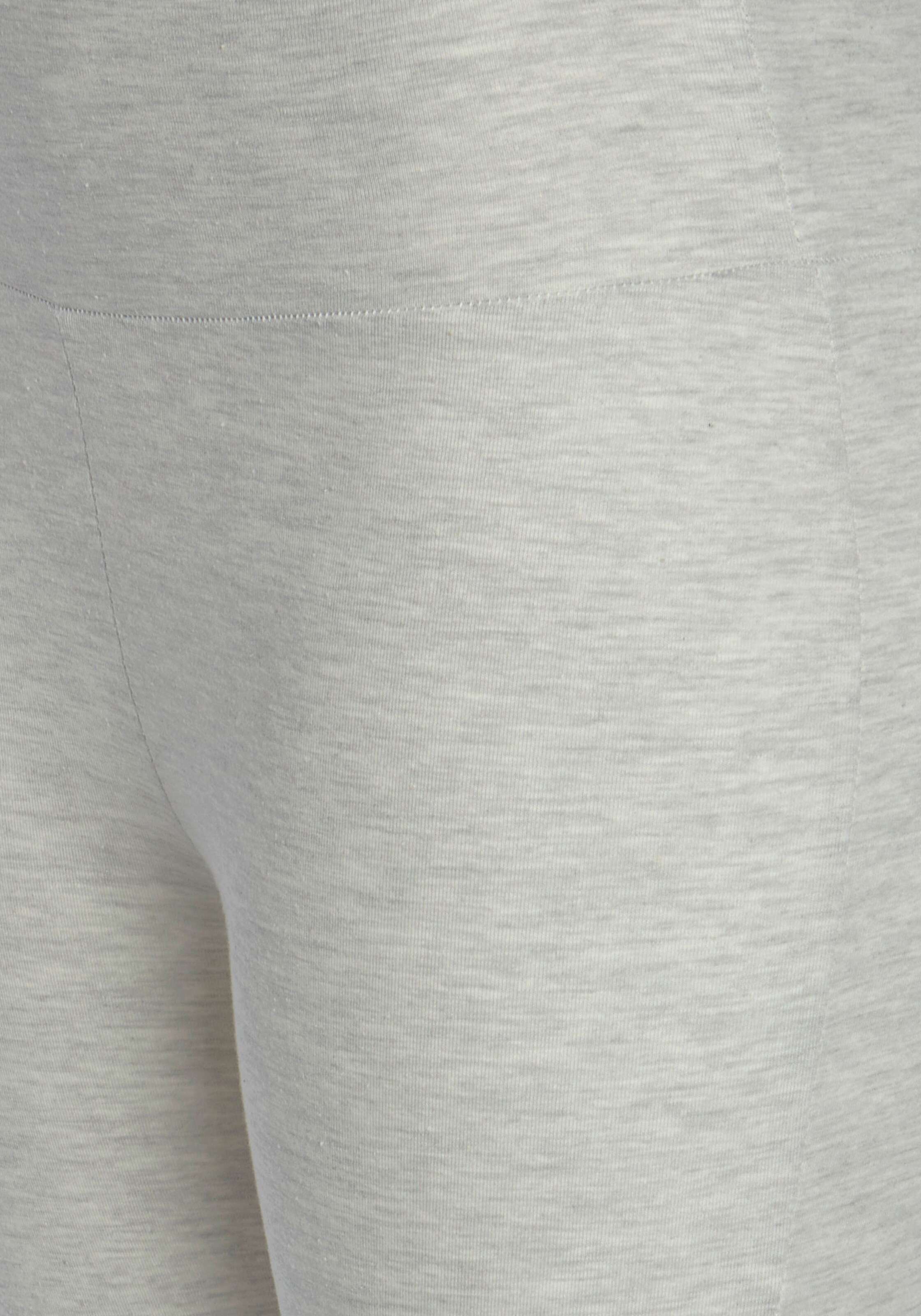LASCANA Leggings in hellgrau-meliert