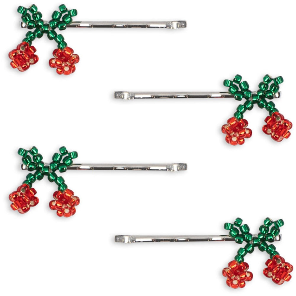 Køb Konges Sløjd Cherry 4 Pak Mini Cherry Hårspænder
