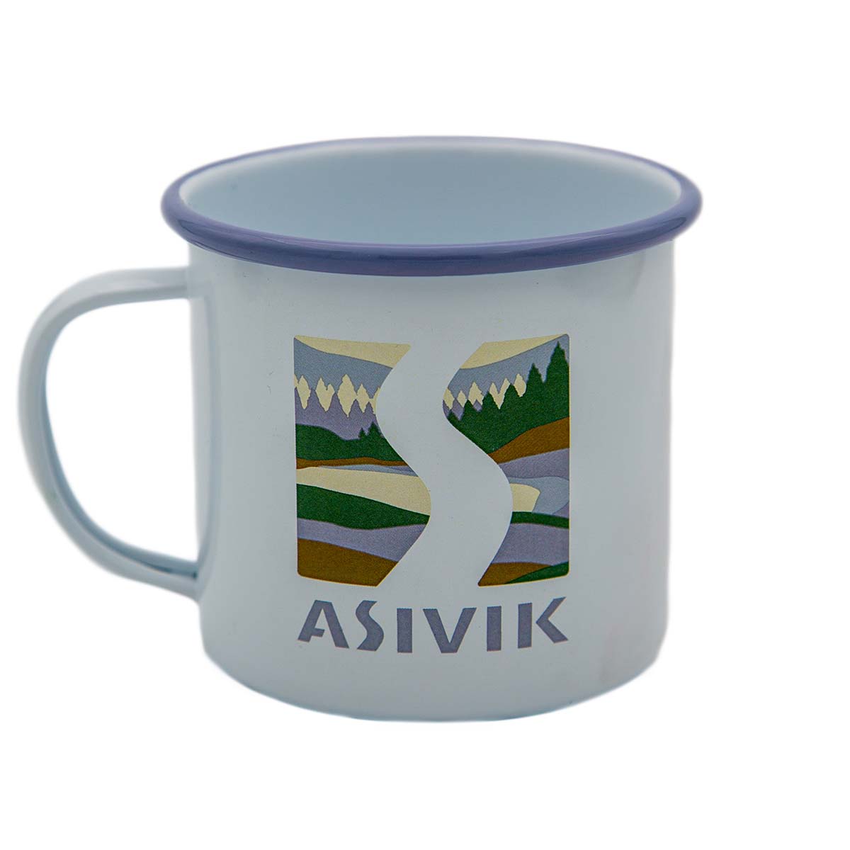 Asivik Emaljekop Logo