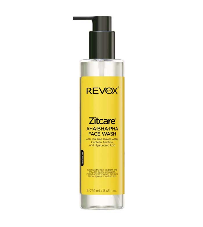 Revox - *Zitcare* - Gel de limpeza facial AHA BHA PHA