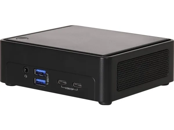 ASRock DeskMeet - Server - 155H op til - RAM 0 GB - ingen HDD - Gigabit Ethernet, Bluetooth 5.3 - 802.11a/b/g/n/ac/ax (Wi-Fi 6E), Bluetooth 5.3 - intet OS - skærm: ingen