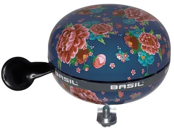 BASIL Fahrradklingel Big Bell Bloom, Indigoblau Fahrradklingel