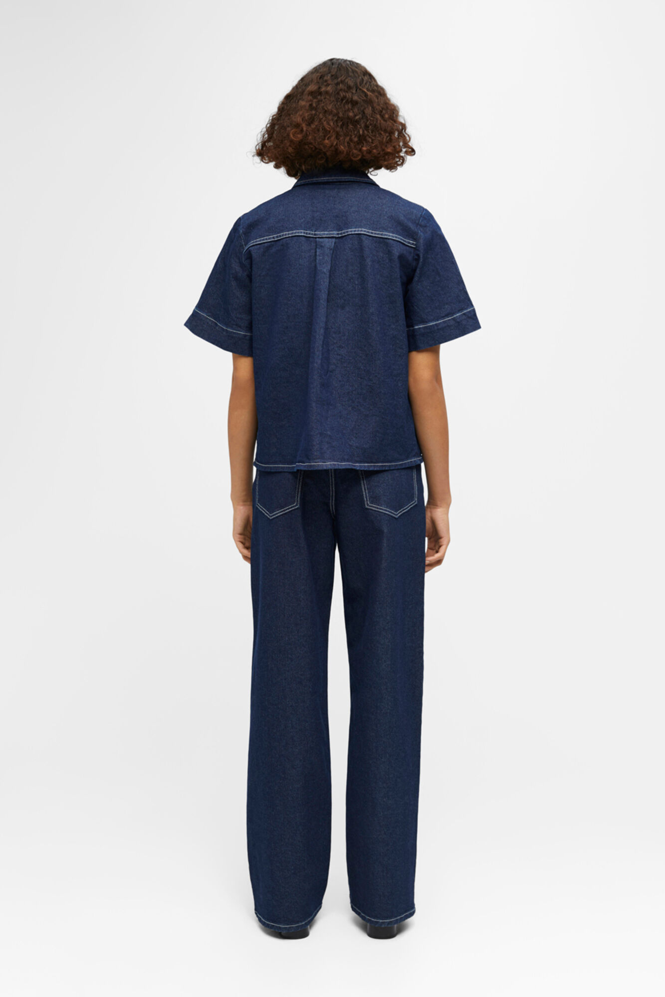 Camisa jeans - Azul