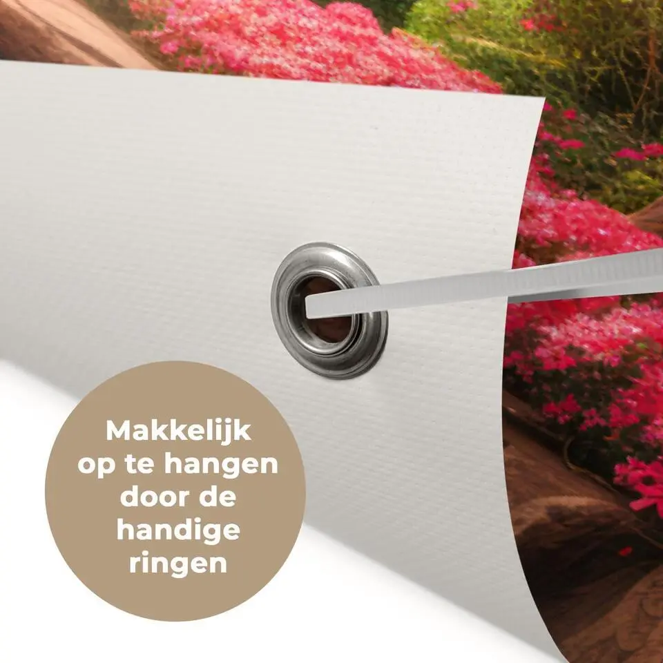 MuchoWow Tuinposter 90x60cm Waterval Natuur Planten Jungle