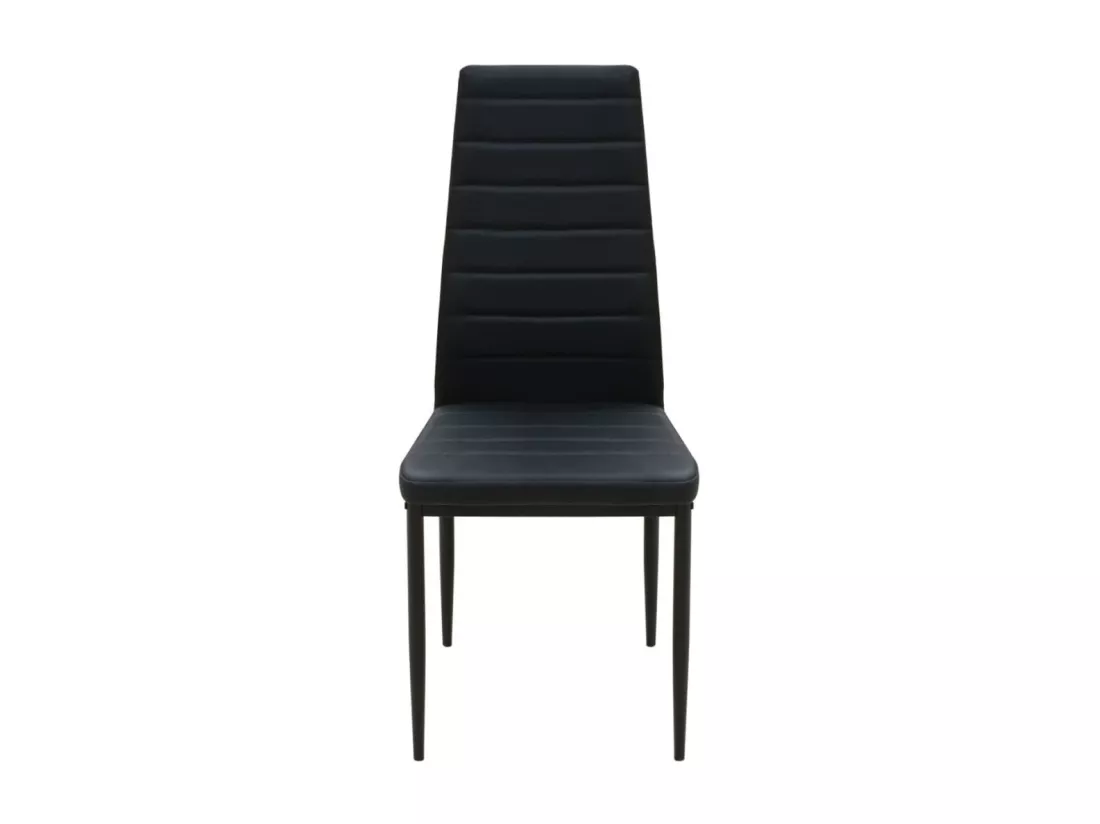 Ensemble table et chaise de salle à manger 5 pièces noir