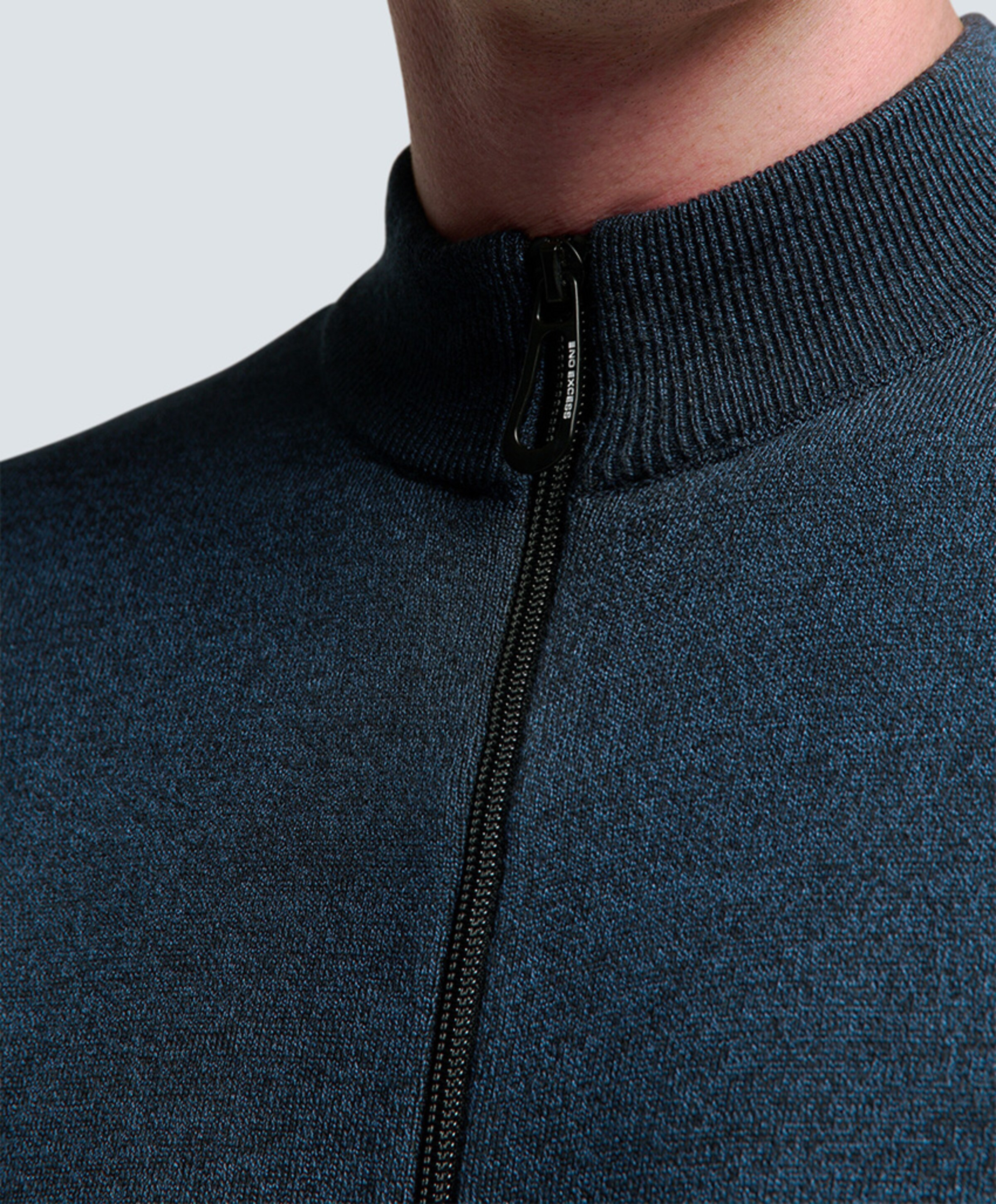 No Excess Heren vest blauw