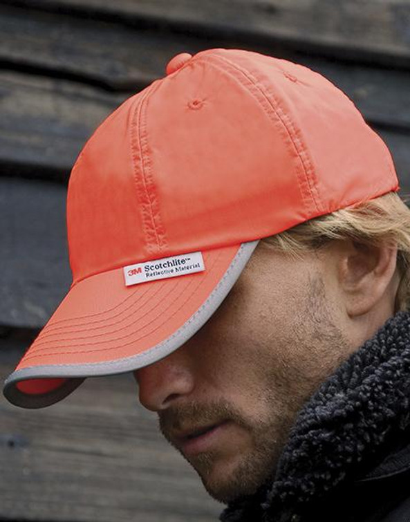 Result Caps RC035X - Casquette Réfléchissante Haute Visibilité
