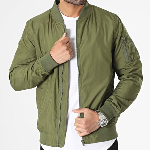 Veste Bomber TB1258 Vert Kaki