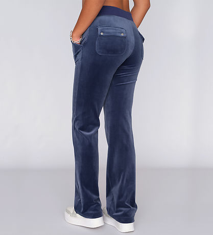 Juicy Couture Velourbukser - Blåe Depths