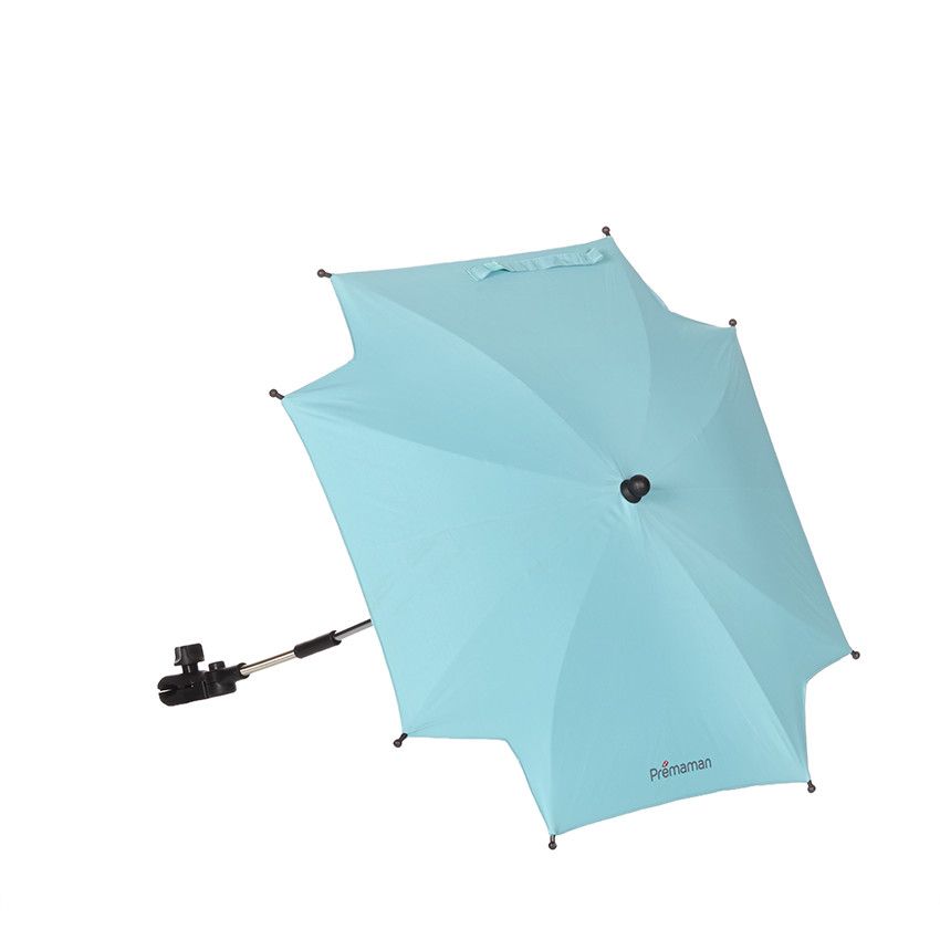 Ombrelle universelle - Turquoise - Doré