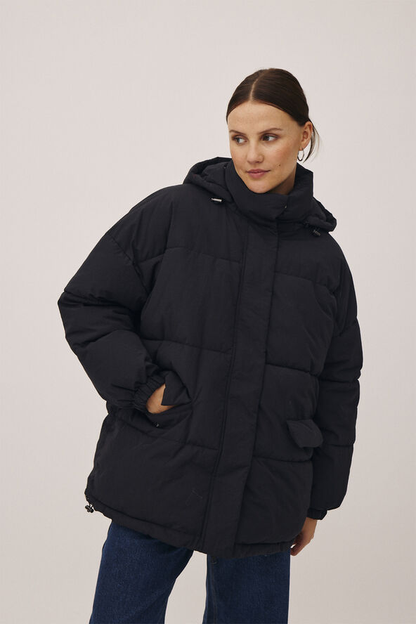 Magasin du Nord Collection Enya 2 GRS Water Repellent Puffer Jacket Black