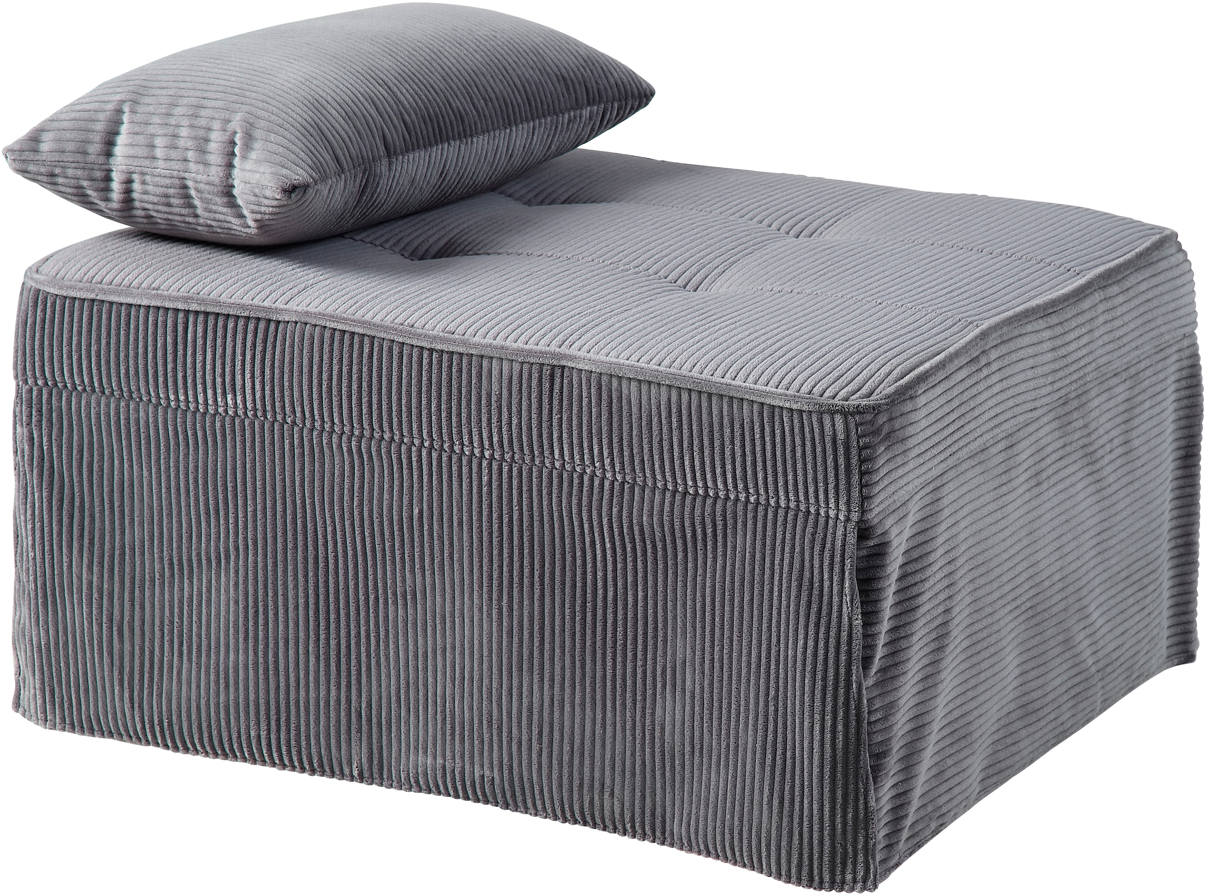 ATLANTIC home collection Schlafsofa »Finn« wandelbar zum Loungesessel, Relaxliege und Gästebett, inkl. Kissen