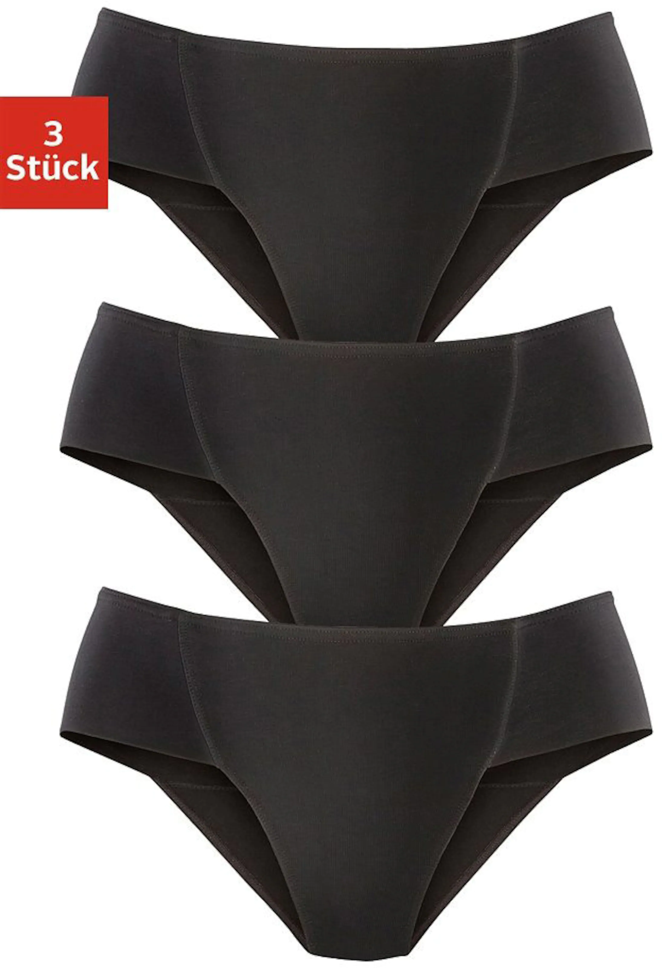 petite fleur Formslip in schwarz