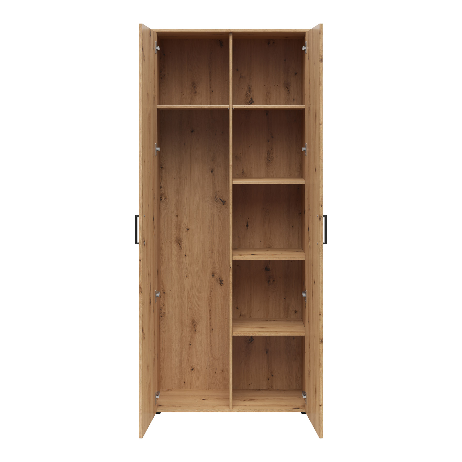 Haushaltsschrank - Artisan Eiche - Breite 80 cm