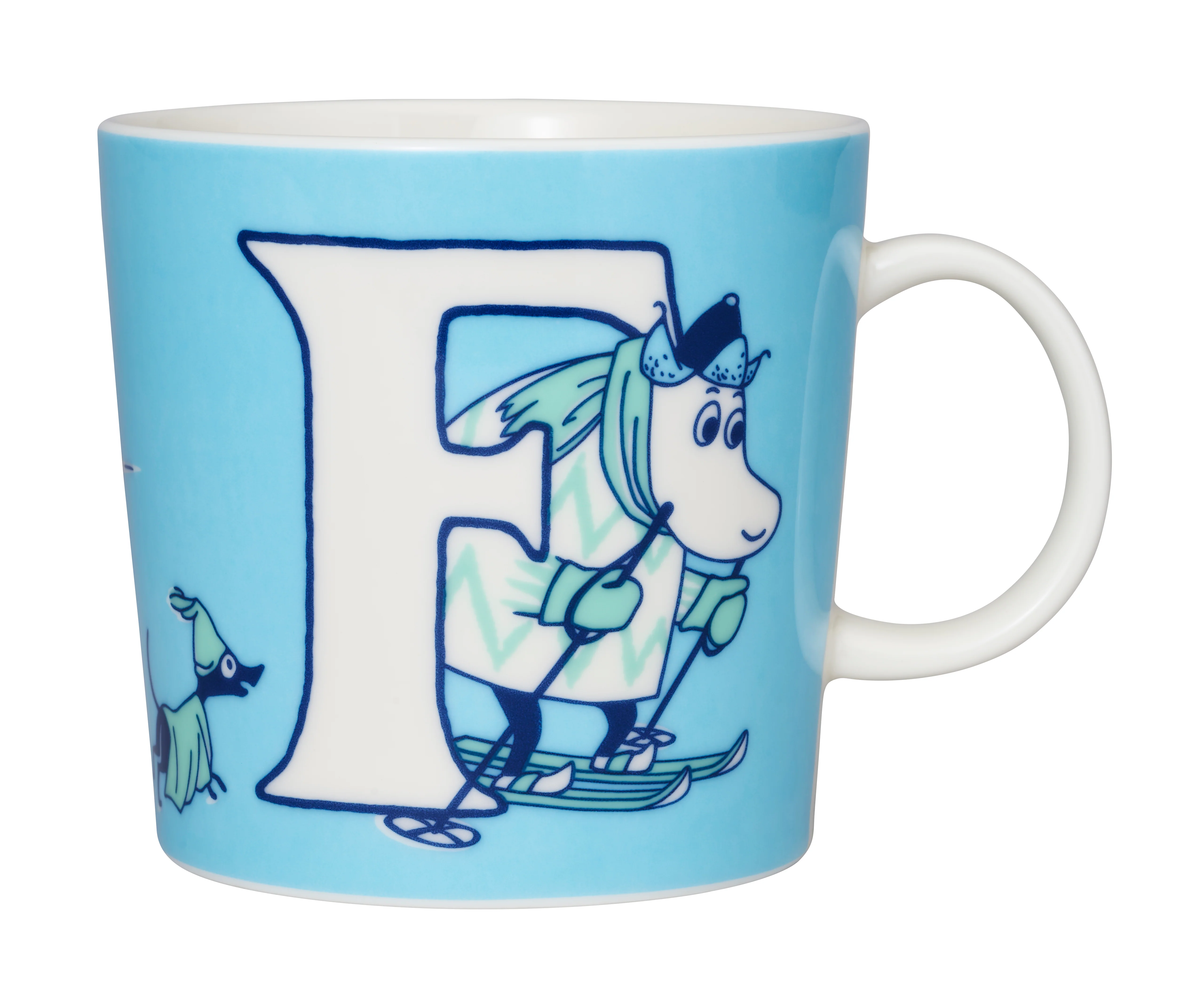 MOOMIN by Arabia  Mumi ABC alfabetkrus, F - 40 cl.