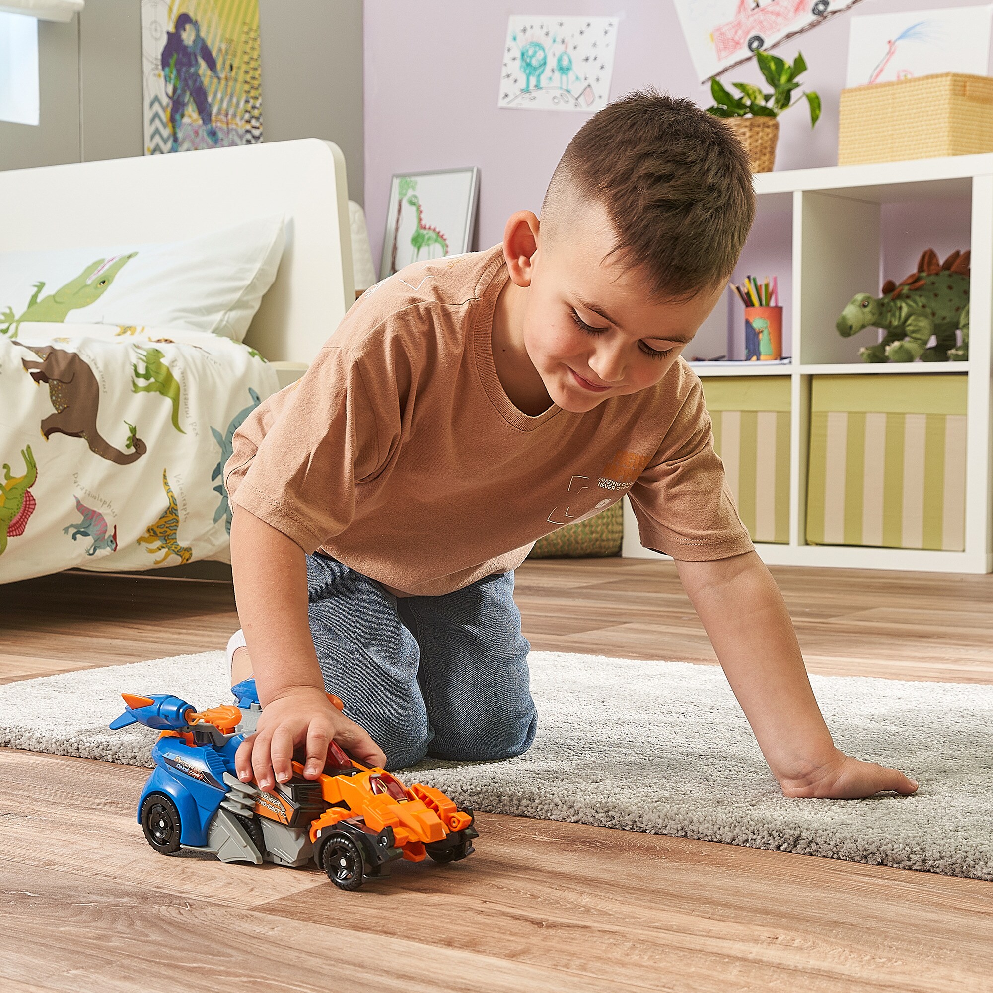 Vtech Spielfigur Switch & Go Dinos - 2-in-1 Spinosaurus & Pterodaktylus