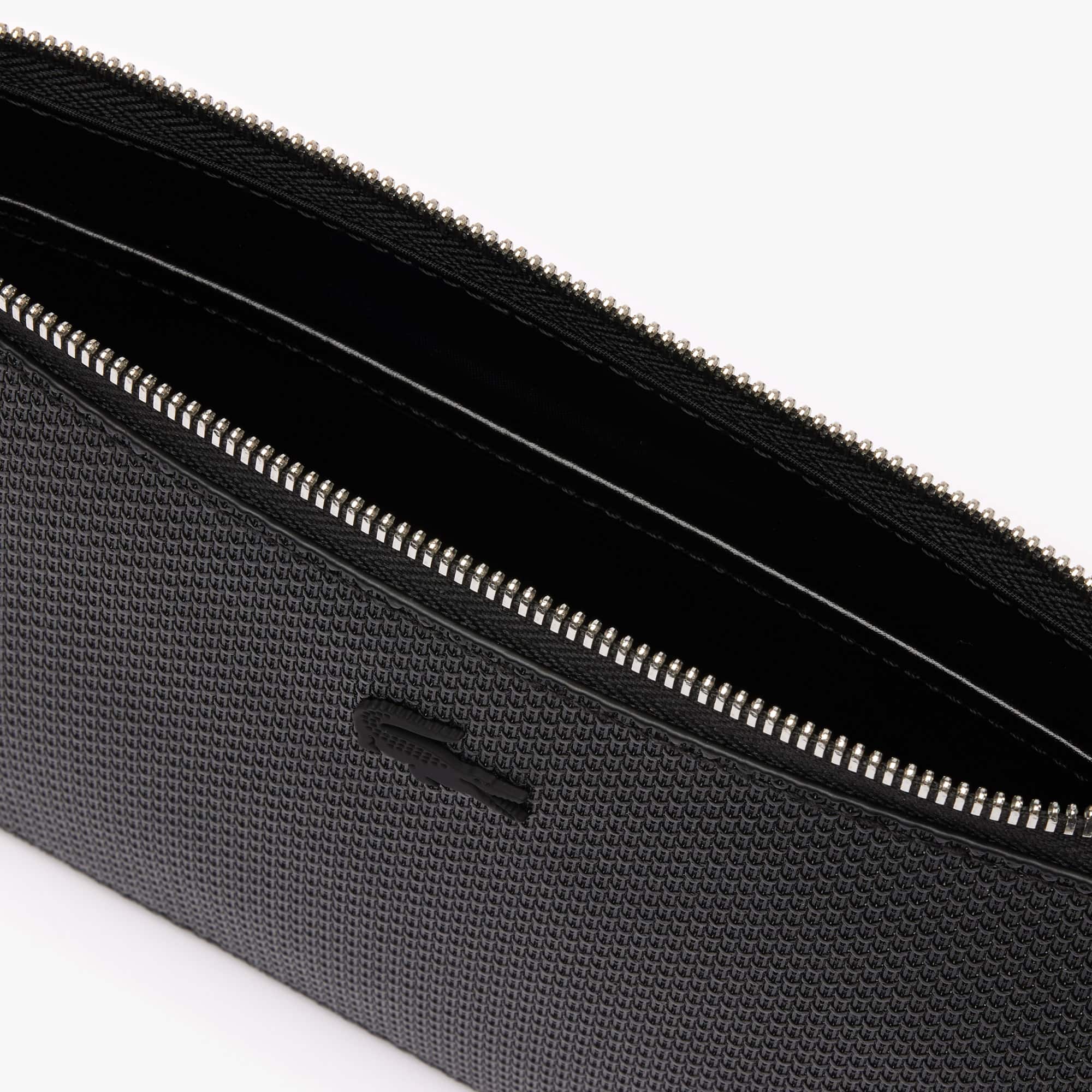 Sac à main Chantaco Classics en cuir Sacs à bandoulière - Noir - Lacoste - Femme