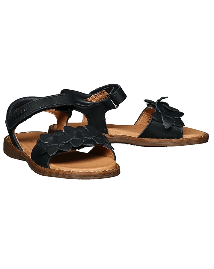 Sandalen LISCE mit Klettverschluss in dunkelblau